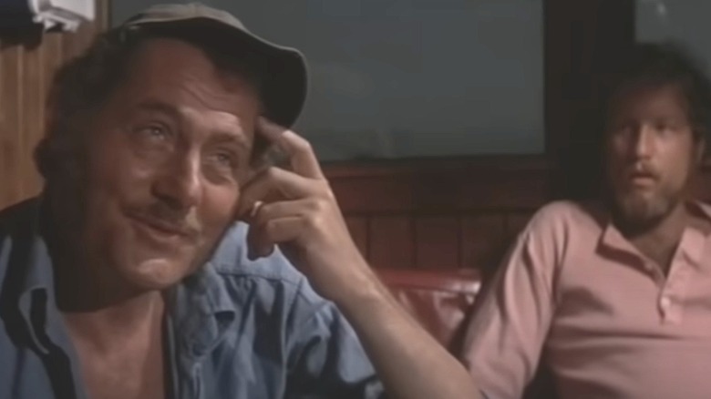 Robert Shaw and Richard Dreyfuss in "Jaws"