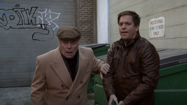 Robert Wagner and Michael Weatherly