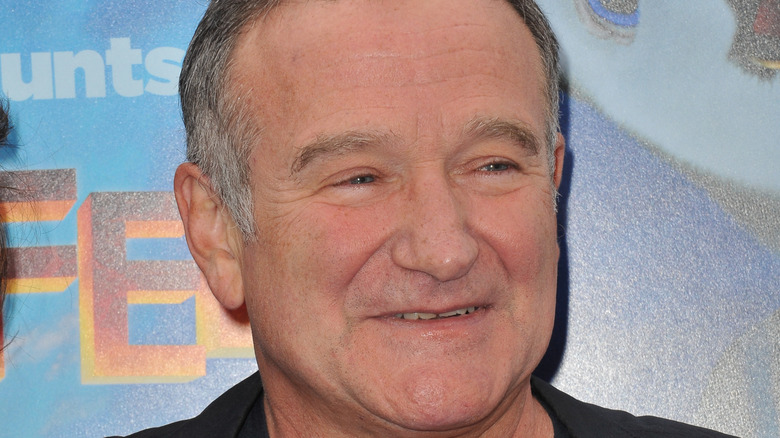 Robin Williams smiling