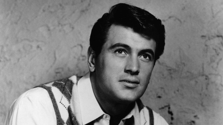 Rock Hudson in sweater vest