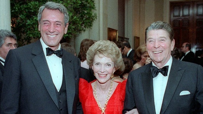 Rock Hudson with the Regans