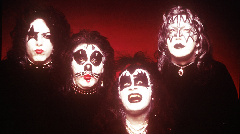KISS publicity photo from 1974