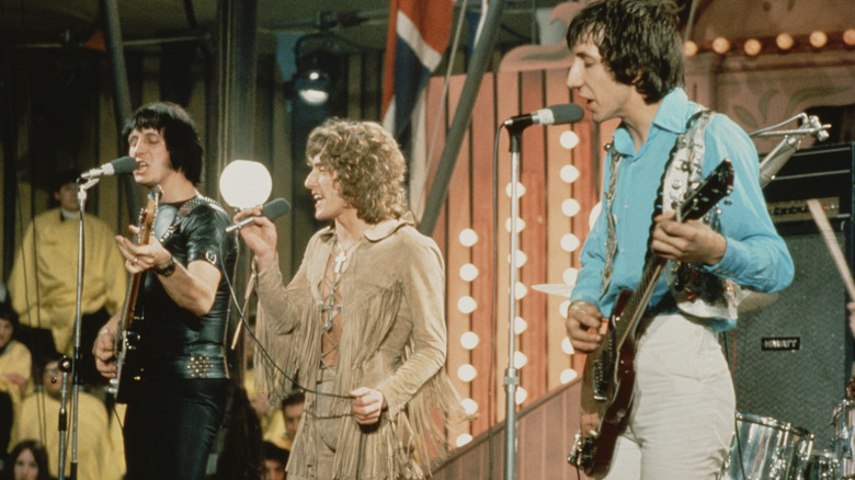 The Who performing on TV in the late 1960s
