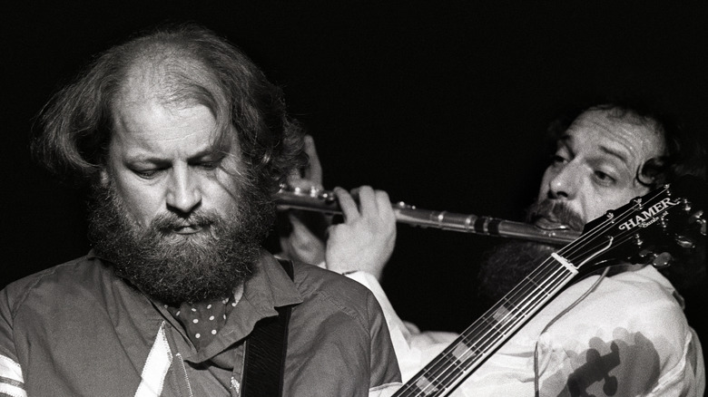 jethro tull fluting along in the Netherlands in 1981