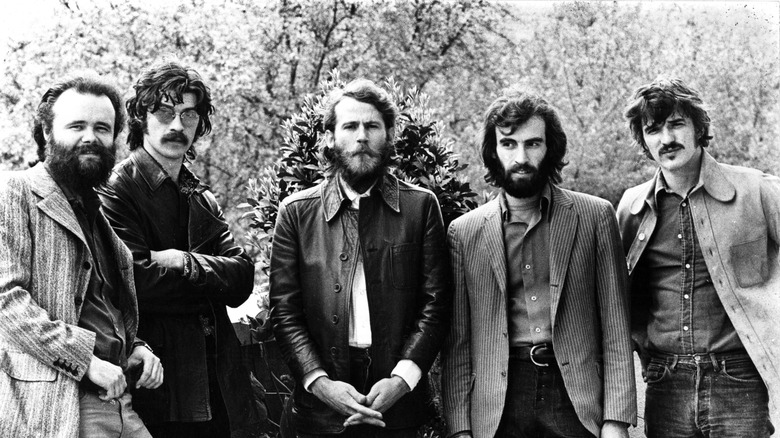 Members of the Band posing for a photo