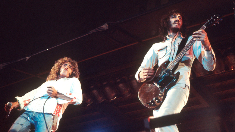 The Who on stage