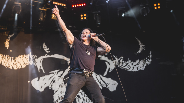 Glenn Danzig performing onstage with Danzig at Wacken in 2018