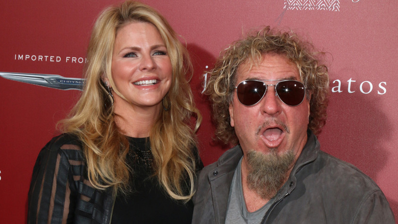 Kari Karte-Hagar and Sammy Hagar at an event