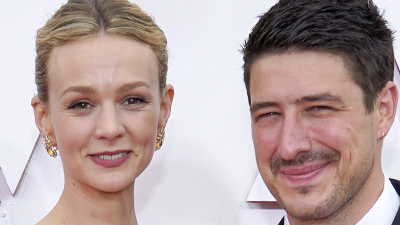 Carey Mulligan and Marcus Mumford at the Academy Awards