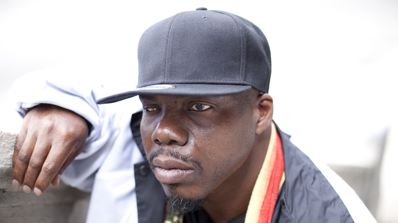 Bushwick Bill looking away from camera