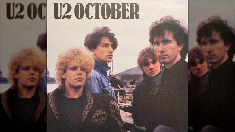 Album cover of U2's October
