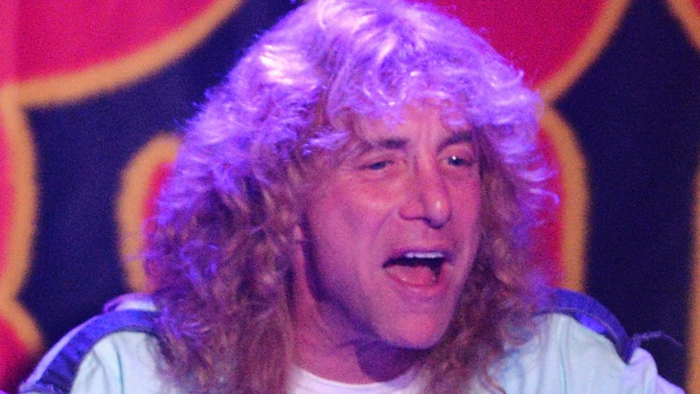 Steven Adler with mouth open