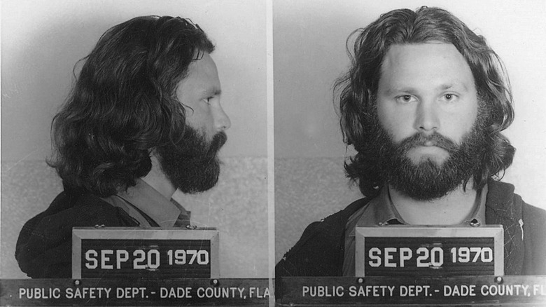 Jim Morrison mugshot