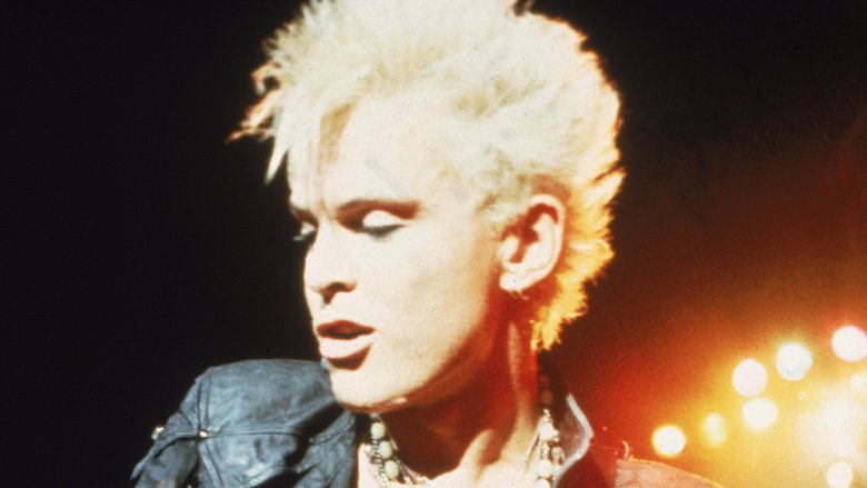 Billy Idol staring down