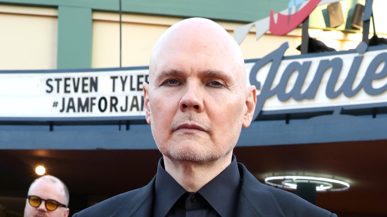 Billy Corgan staring angrily