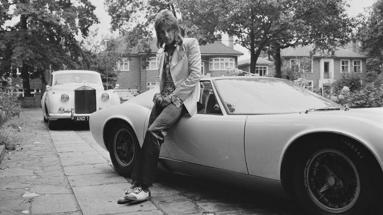 Rod Stewart poses for a 1971 portrait