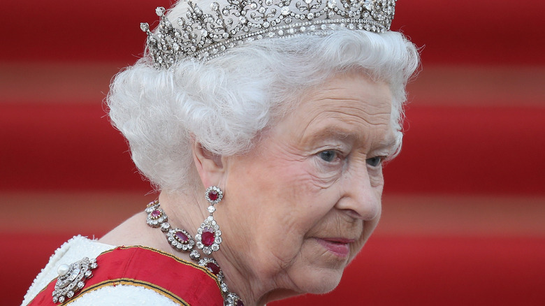 Queen Elizabeth II in tiara