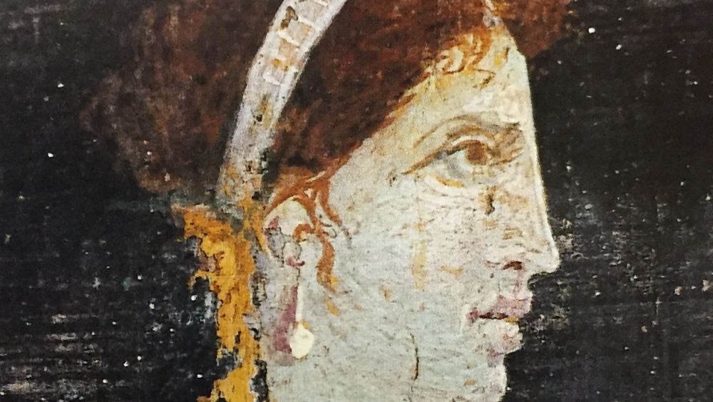 Roman Portrait of Cleopatra facing sideways