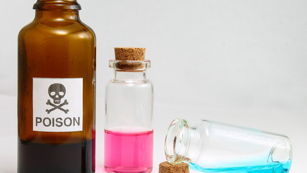 poison bottles