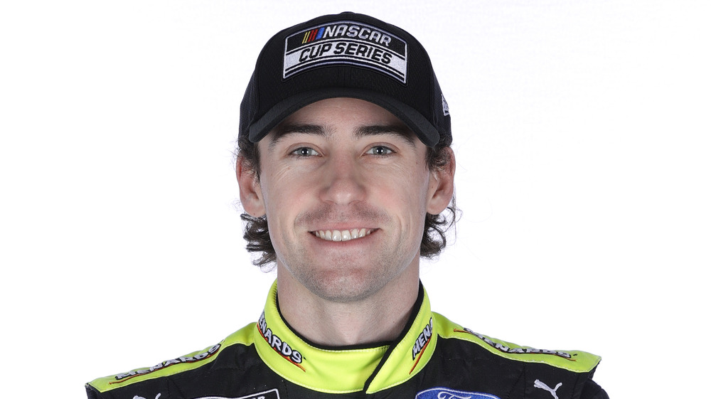 Ryan Blaney smiling, 2021