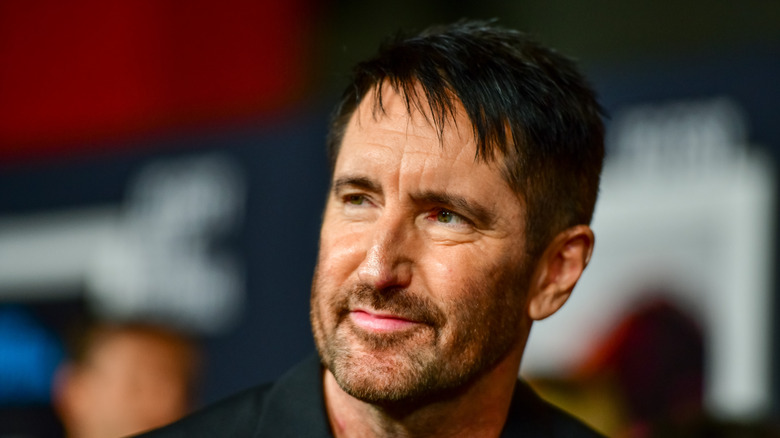 Trent Reznor smiling