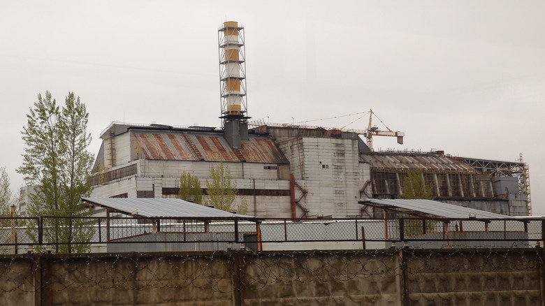 The Chernobyl nuclear facility