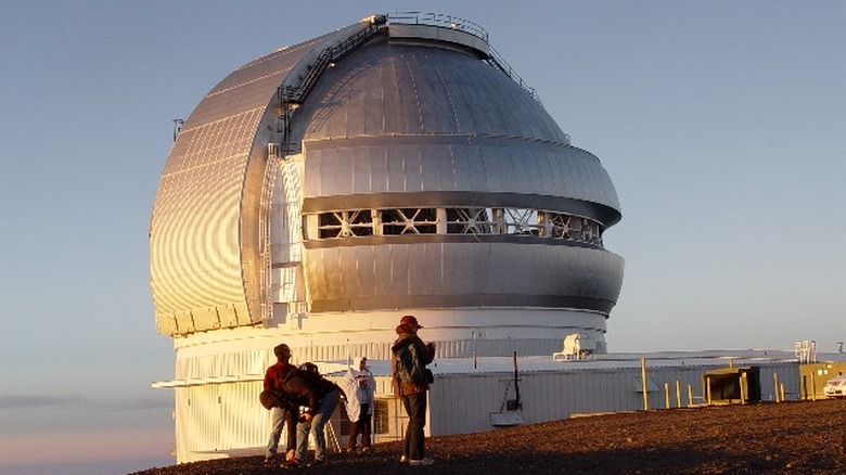 The Gemini North telescope 