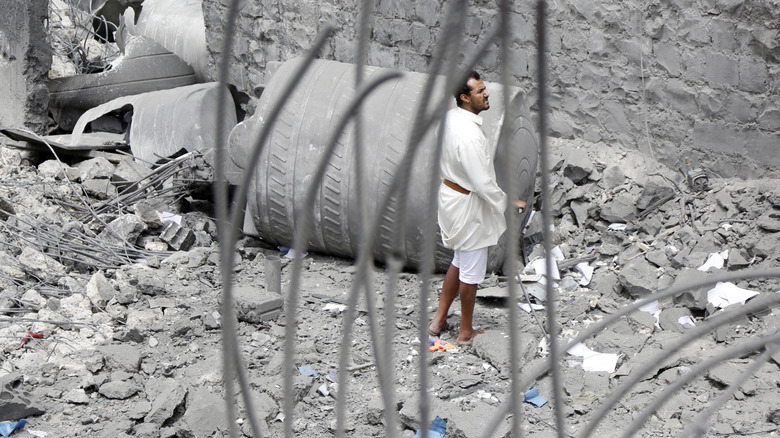 aftermath of yemen airstrikes