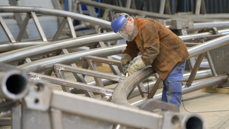 Roller coaster worker