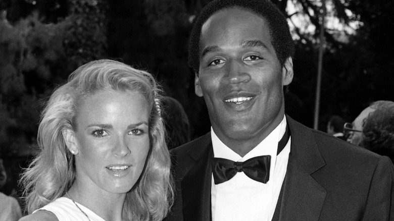 Nicole Brown and OJ Simpson