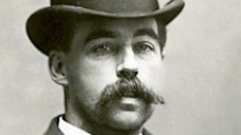 H.H. Holmes in hat