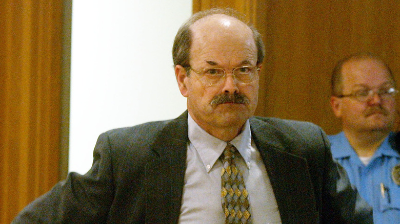 Dennis Rader standing in court