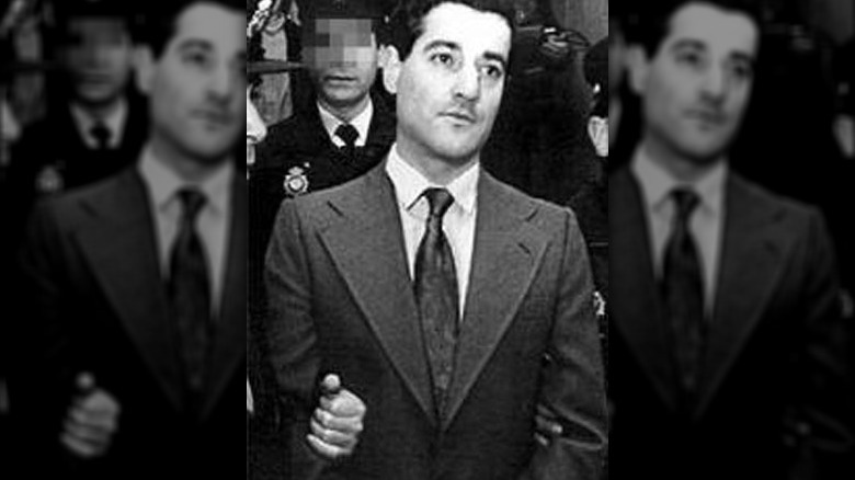 Jose Antonio Rodriguez Vega under arrest