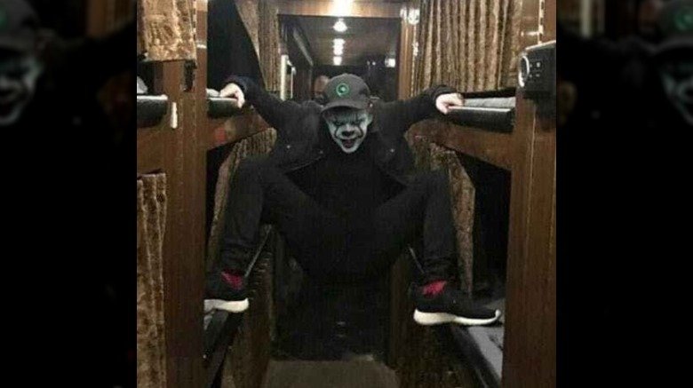 pennywise behind scenes