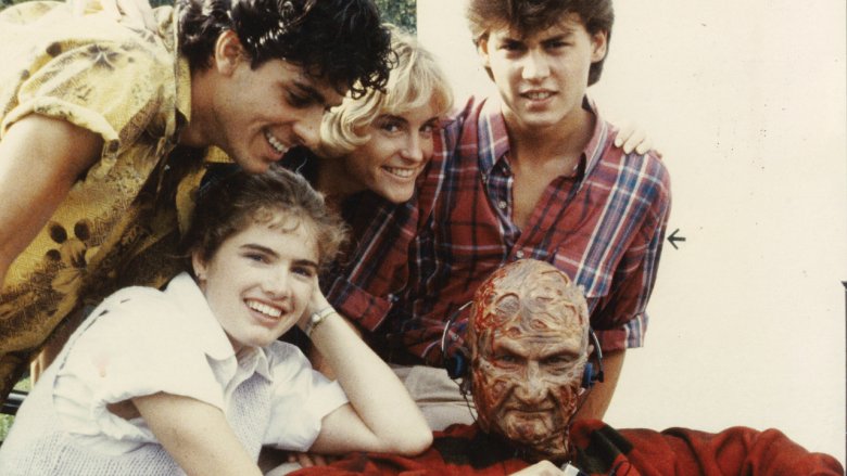 Freddy Krueger and cast, walkman