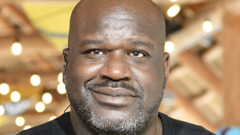 Shaquille O'Neal smiling