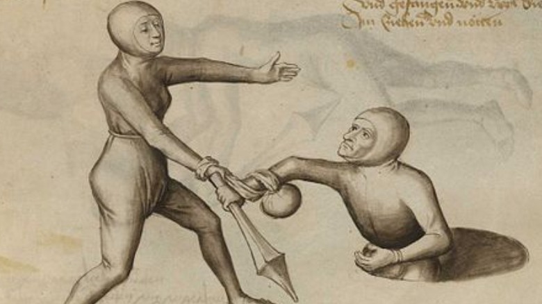 Marital brawl