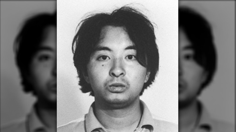 Mugshot of Tsutomu Miyazaki