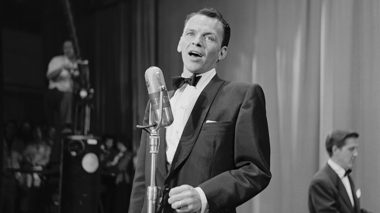 Sinatra performing