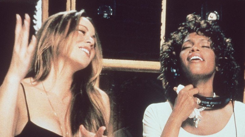 Mariah Carey and Whitney Houston