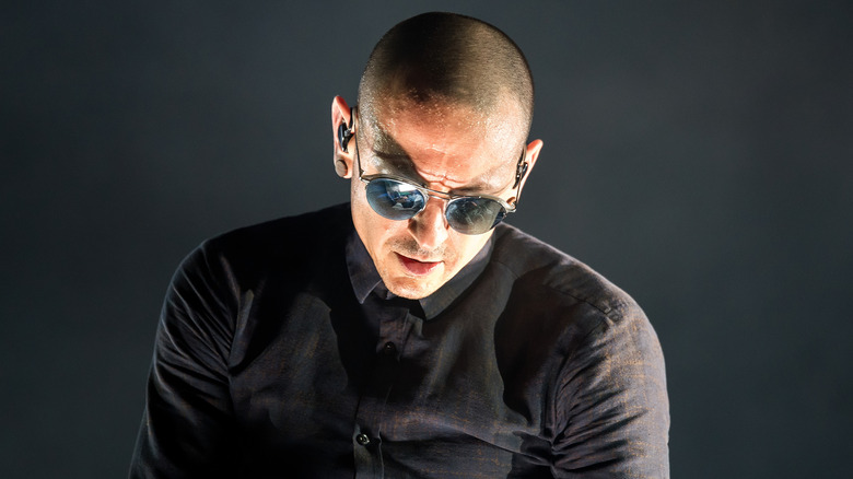 Chester Bennington in concert