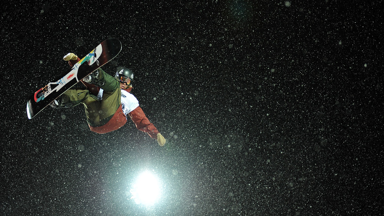 Kevin Pearce in air