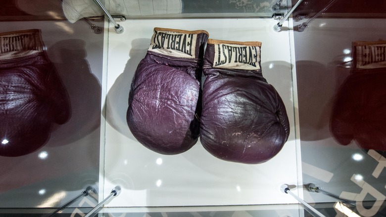 Muhammad Ali's 1971 Joe Frazier fight gloves