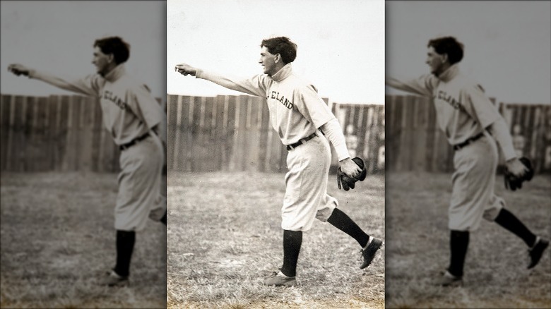'Shoeless' Joe Jackson 1911 photograph