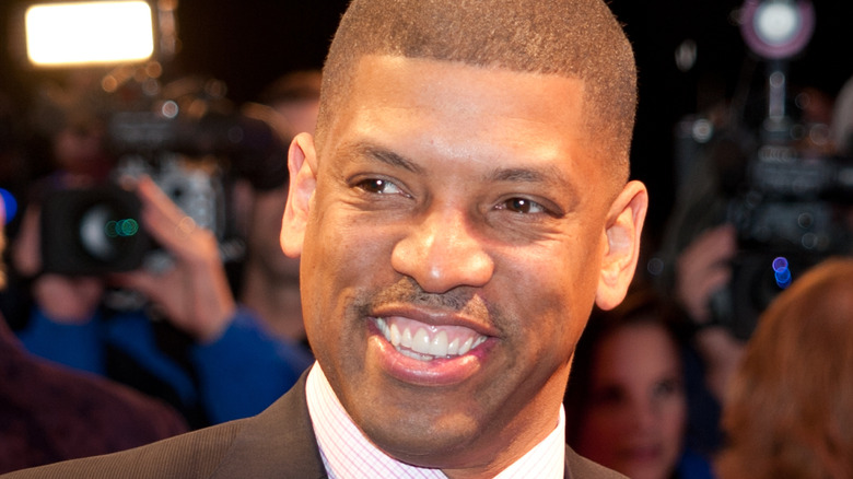 Mayor Kevin Johnson smiling