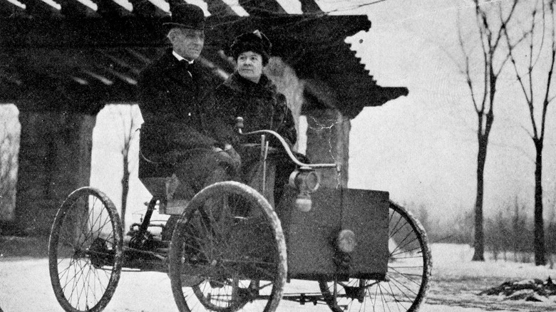 Henry Ford and wife