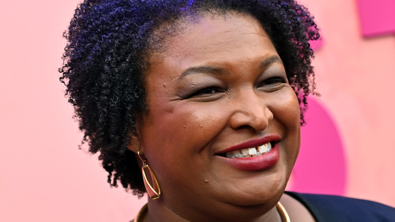 Stacey Abrams smiling at ONE Musicfest