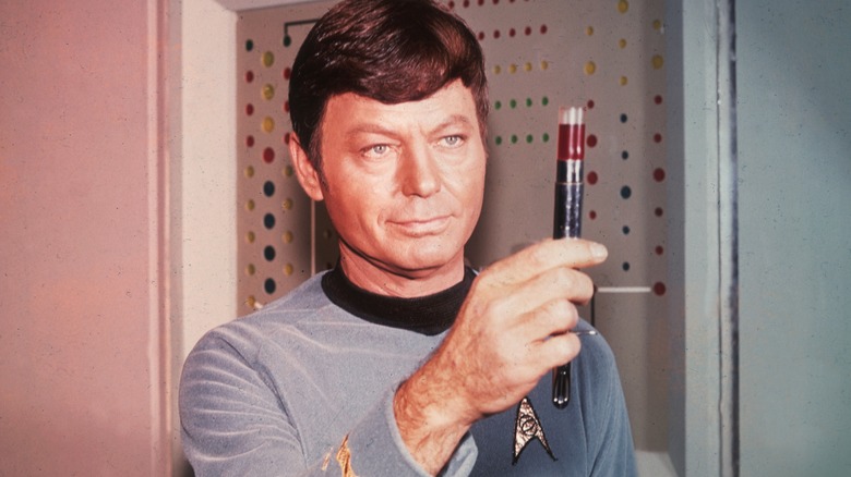 Bones Star Trek doctor DeForest Kelley