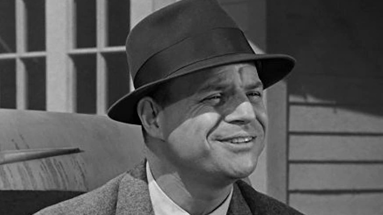 Don Rickles in hat squinting