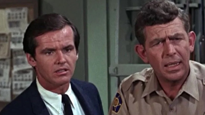 Jack Nicholson and Andy Griffith looking confused